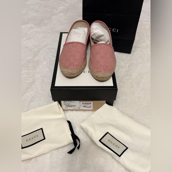 Gucci Rose Espadrille Shoes - Picture 2 of 11